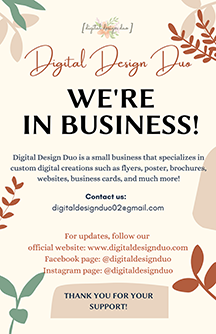 Digital Design Duo Business Flyer
